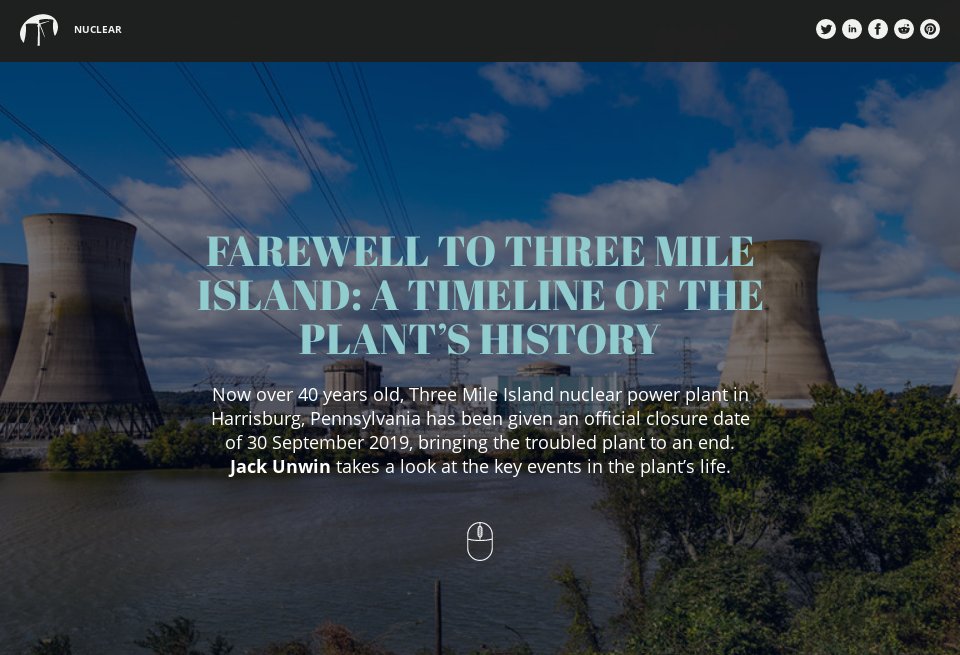 Farewell to Three Mile Island A timeline of the plant’s history