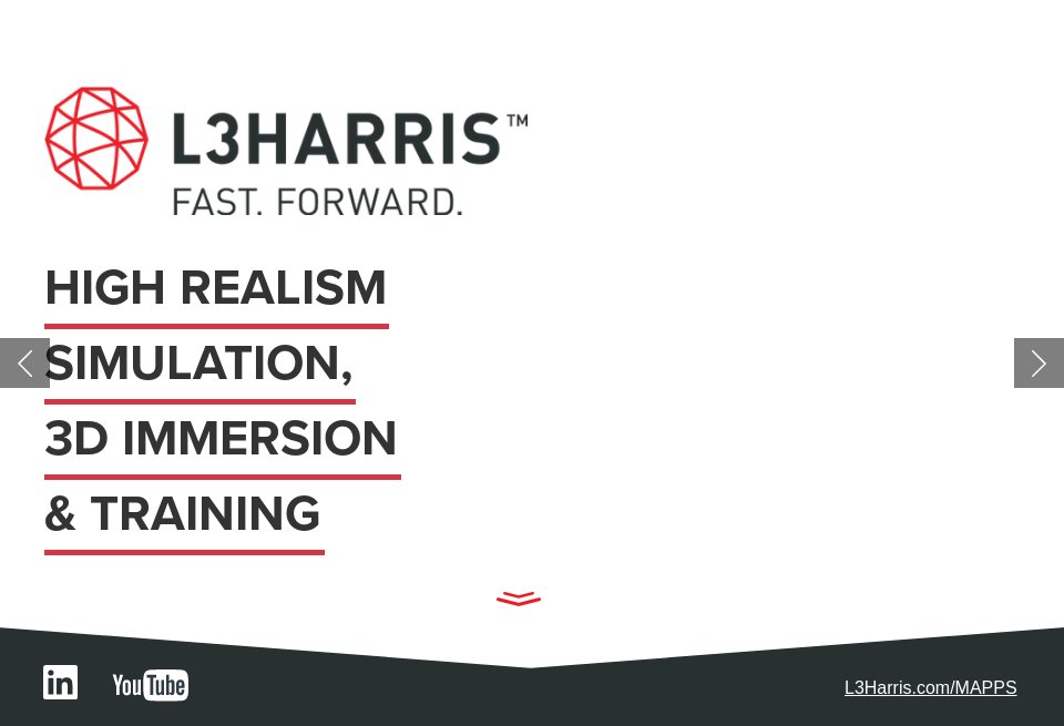 Driving Simulators  L3Harris® Fast. Forward.