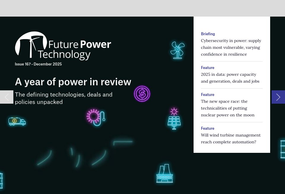 Home | A year of power in review - Future Power Technology Magazine ...