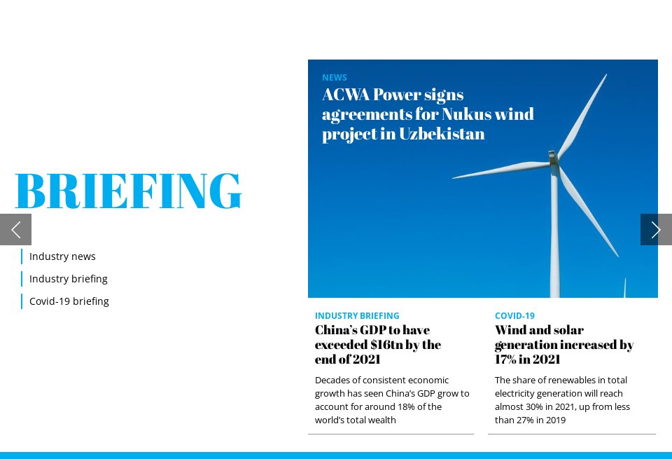 Briefing - Future Power Technology Magazine | Issue 142 | January 2022