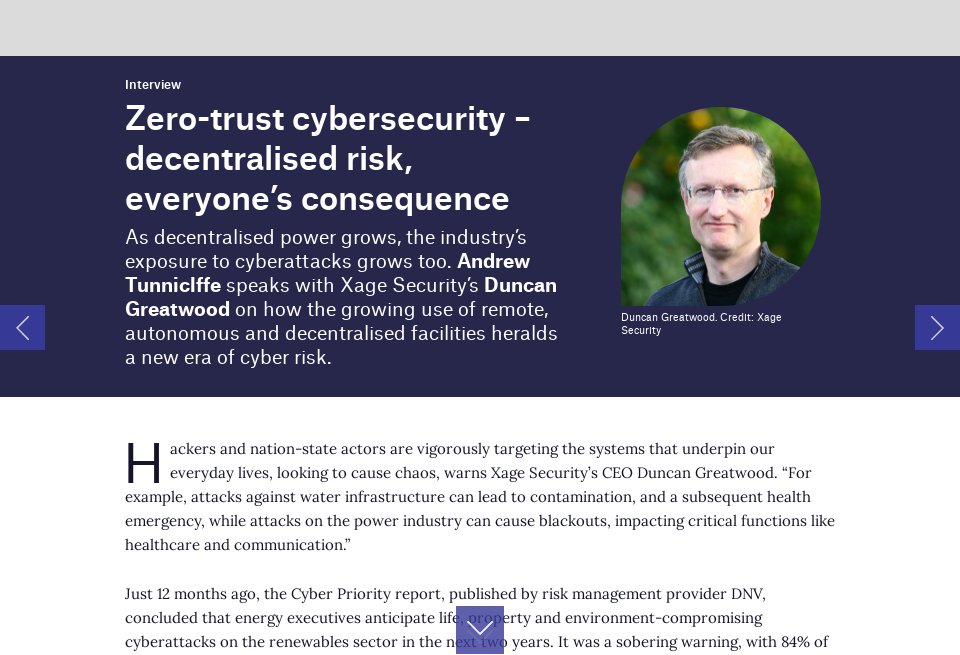 Zero-trust Cybersecurity – Decentralised Risk, Everyone’s Consequence ...