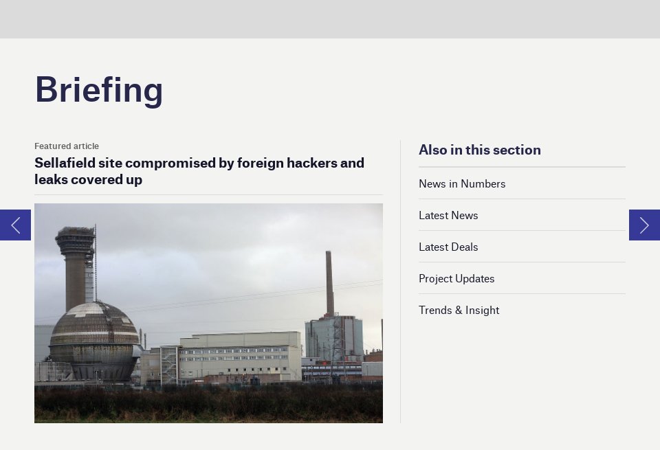 Briefing Future Power Technology Magazine Issue 159 December 2023