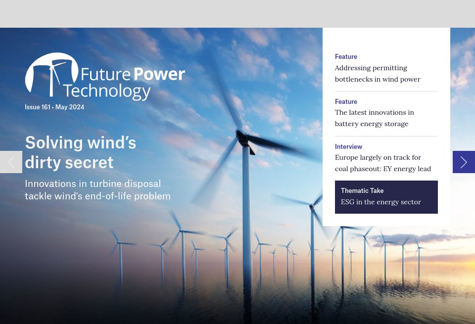 Home | Solving wind’s dirty secret - Future Power Technology Magazine ...