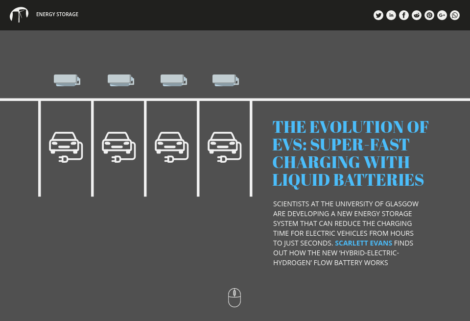 The evolution of EVs: super-fast charging with liquid batteries ...